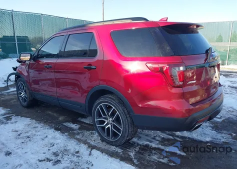 2017 Ford Explorer Sport z USA, uszkodzony, nr VIN 1FM5K8GT7HGD84341